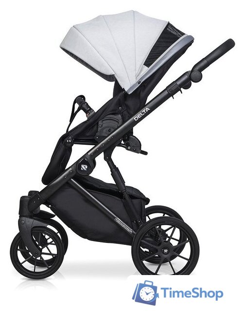 Универсальная коляска Riko Basic Delta (3 в 1, 01/grey fox) - Изображение №13 — Интернет-магазин Time-Shop