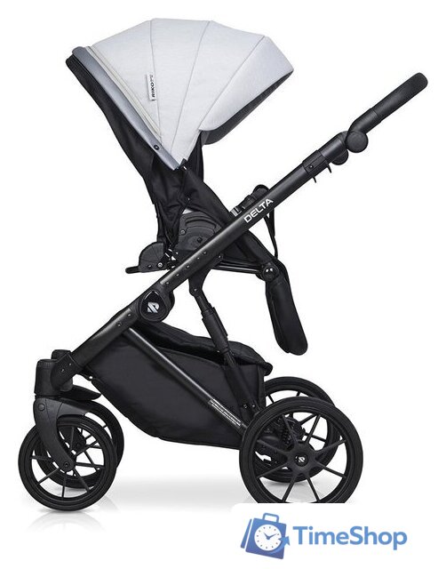 Универсальная коляска Riko Basic Delta (3 в 1, 01/grey fox) - Изображение №15 — Интернет-магазин Time-Shop