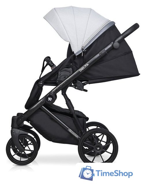 Универсальная коляска Riko Basic Delta (3 в 1, 01/grey fox) - Изображение №14 — Интернет-магазин Time-Shop