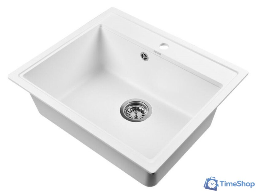 Кухонная мойка Wisent 600-28W (с сифоном GER013) - Изображение №2 — Интернет-магазин Time-Shop