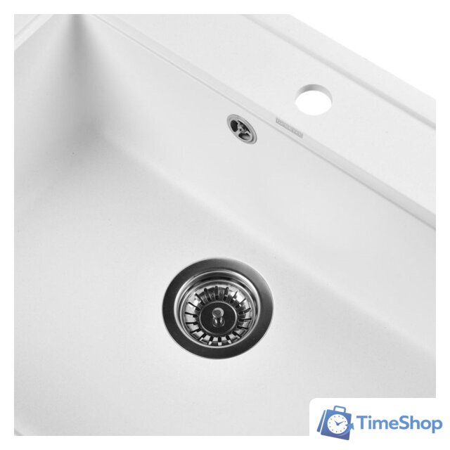 Кухонная мойка Wisent 600-28W (с сифоном GER013) - Изображение №4 — Интернет-магазин Time-Shop