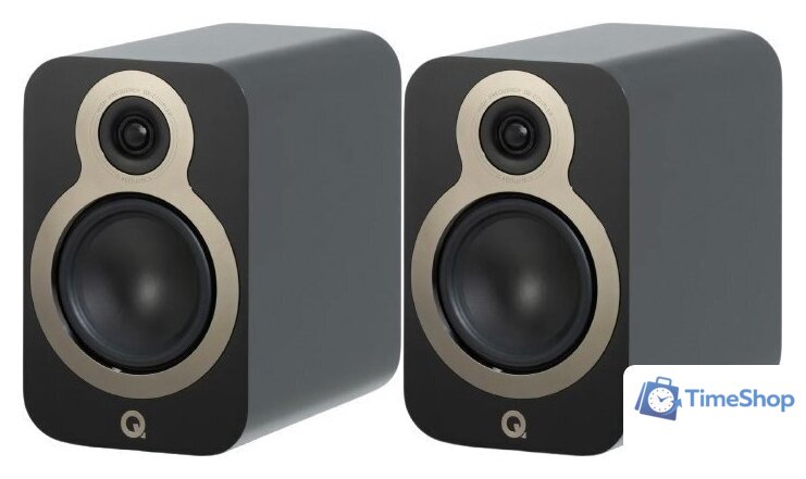 Полочная акустика Q Acoustics 3030c (черный) - Изображение №1 — Интернет-магазин Time-Shop