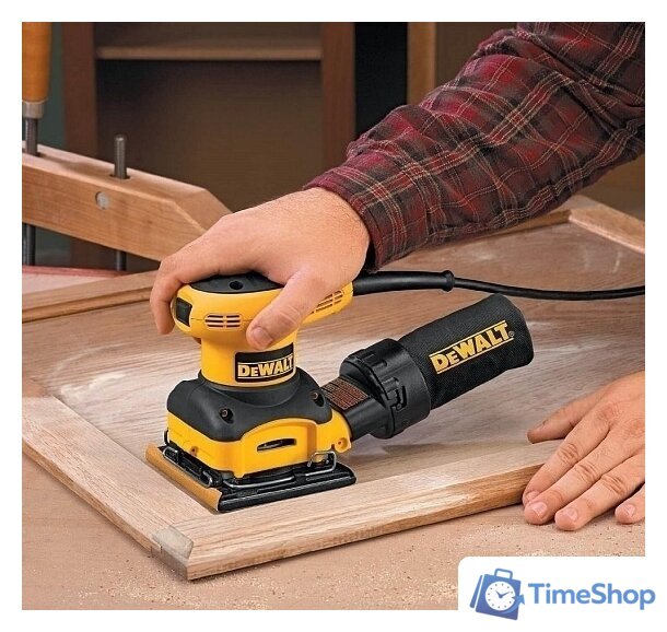 Виброшлифмашина DeWalt DWE6411 - Изображение №7 — Интернет-магазин Time-Shop