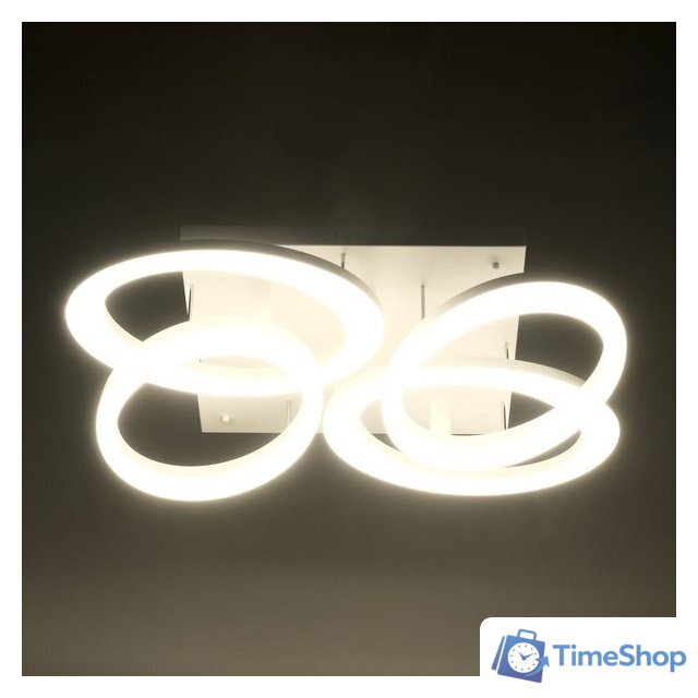 Припотолочная люстра BayerLux Монса 10386073 (белый) - Изображение №4 — Интернет-магазин Time-Shop