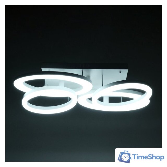 Припотолочная люстра BayerLux Монса 10386073 (белый) - Изображение №8 — Интернет-магазин Time-Shop