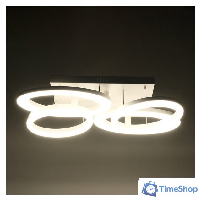 Припотолочная люстра BayerLux Монса 10386073 (белый) - Изображение №7 — Интернет-магазин Time-Shop