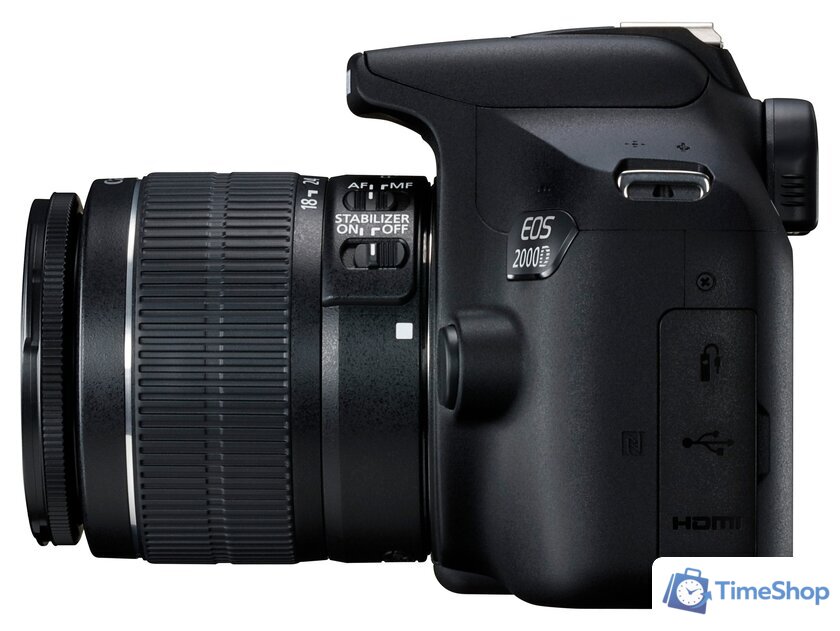 Зеркальный фотоаппарат Canon EOS 2000D Kit 18-55mm III - Изображение №3 — Интернет-магазин Time-Shop