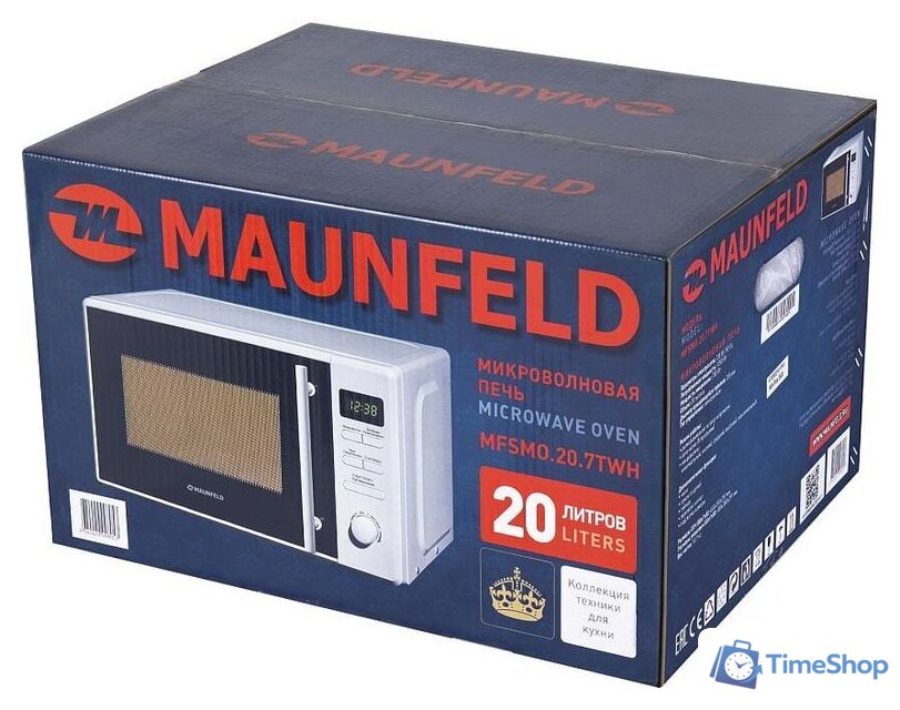 Микроволновая печь MAUNFELD MFSMO.20.7TWH - Изображение №7 — Интернет-магазин Time-Shop