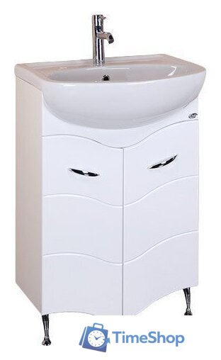  Onika Тумба под умывальник Лайн 45.11 (белый) [104504] - Изображение №1 — Интернет-магазин Time-Shop