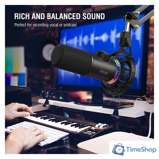 Проводной микрофон FIFINE K658 - Изображение №10 — Интернет-магазин Time-Shop