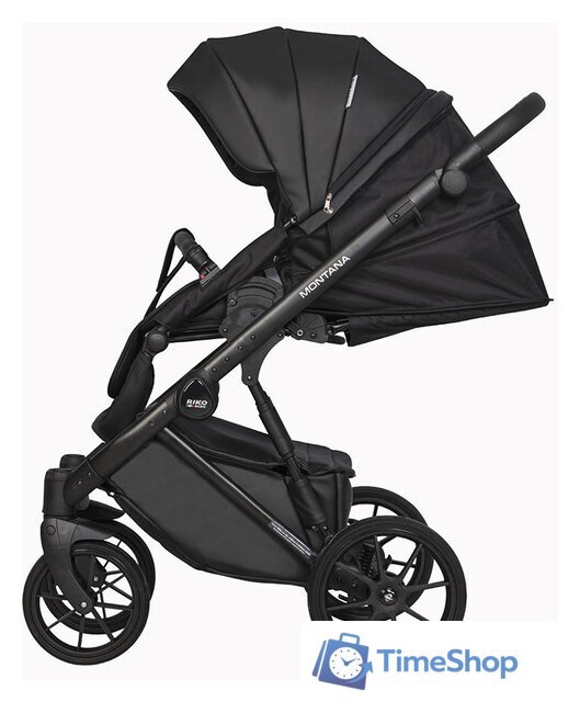Универсальная коляска Riko Basic Montana Ecco (3 в 1, 12/черный) - Изображение №9 — Интернет-магазин Time-Shop