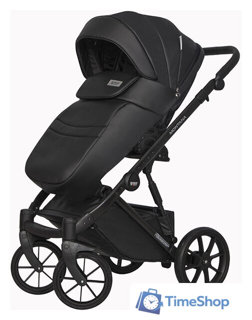 Универсальная коляска Riko Basic Montana Ecco (3 в 1, 12/черный) - Изображение №6 — Интернет-магазин Time-Shop