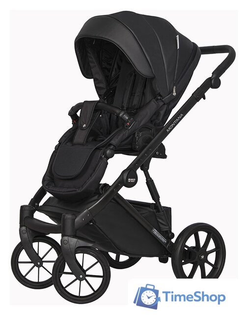 Универсальная коляска Riko Basic Montana Ecco (3 в 1, 12/черный) - Изображение №5 — Интернет-магазин Time-Shop