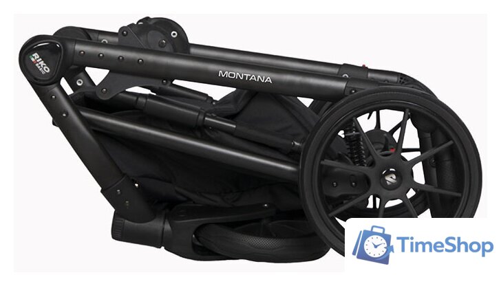 Универсальная коляска Riko Basic Montana Ecco (3 в 1, 12/черный) - Изображение №12 — Интернет-магазин Time-Shop