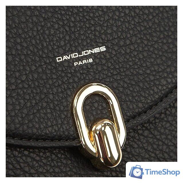 Женская сумка David Jones 823-CM7036-BLK (черный) - Изображение №4 — Интернет-магазин Time-Shop