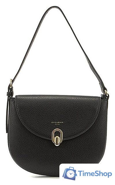 Женская сумка David Jones 823-CM7036-BLK (черный) - Изображение №1 — Интернет-магазин Time-Shop