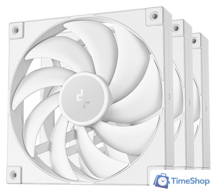Комплект вентиляторов для корпуса DeepCool FD14 WH-3 IN 1 R-FD14-WHNPN3-G - Изображение №1 — Интернет-магазин Time-Shop