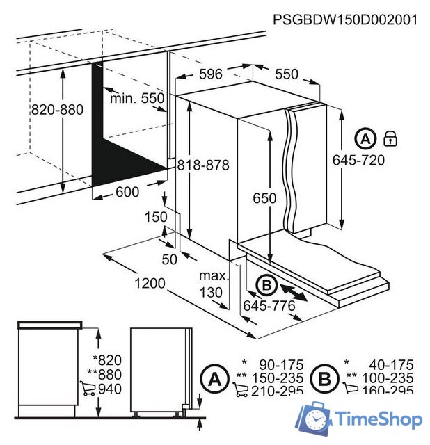 Встраиваемая посудомоечная машина Electrolux EEA27200L - Изображение №7 — Интернет-магазин Time-Shop
