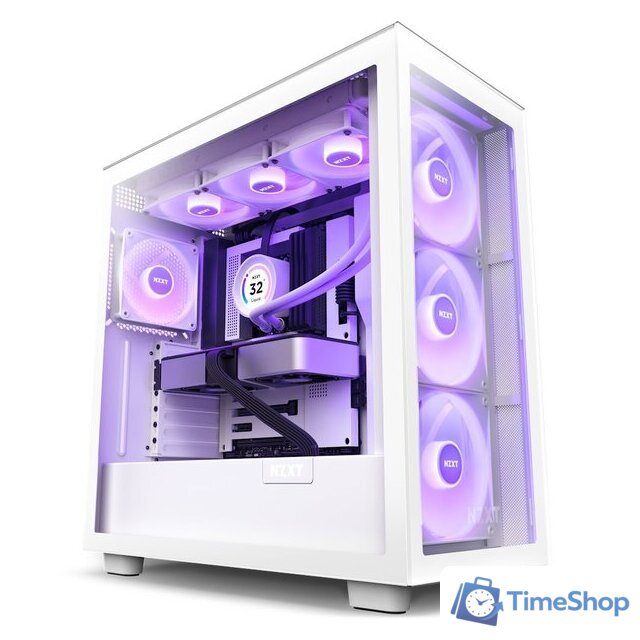 Система жидкостного охлаждения для процессора NZXT Kraken Elite 360 RGB 2023 RL-KR36E-W1 - Изображение №6 — Интернет-магазин Time-Shop