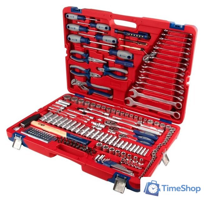 Универсальный набор инструментов Мастак 01-192C (192 предмета) - Изображение №2 — Интернет-магазин Time-Shop