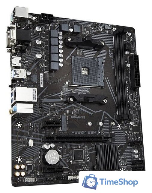 Материнская плата Gigabyte A520M S2H (rev. 1.0) - Изображение №2 — Интернет-магазин Time-Shop