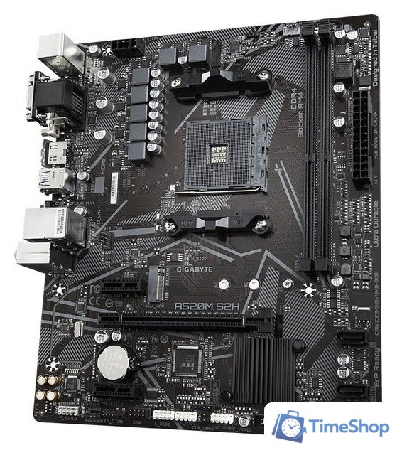 Материнская плата Gigabyte A520M S2H (rev. 1.0) - Изображение №3 — Интернет-магазин Time-Shop