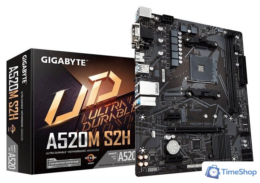 Материнская плата Gigabyte A520M S2H (rev. 1.0) - Изображение №6 — Интернет-магазин Time-Shop