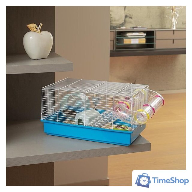 Клетка Ferplast Paula (голубой) 57906411W1 - Изображение №2 — Интернет-магазин Time-Shop
