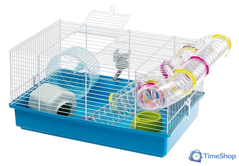 Клетка Ferplast Paula (голубой) 57906411W1 - Изображение №5 — Интернет-магазин Time-Shop