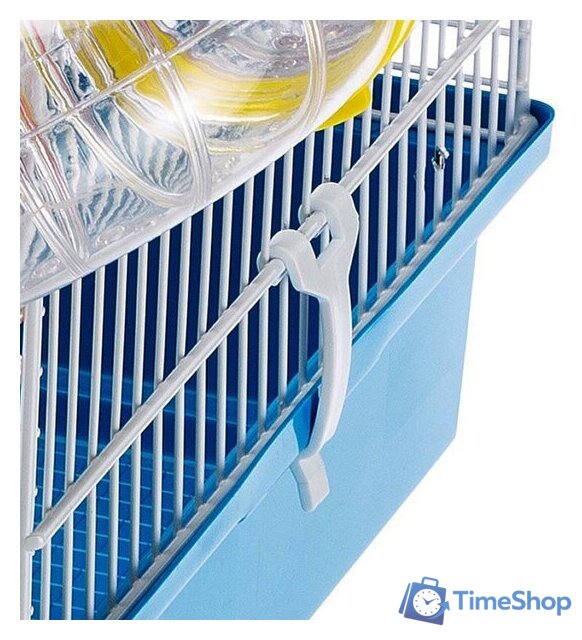 Клетка Ferplast Paula (голубой) 57906411W1 - Изображение №4 — Интернет-магазин Time-Shop