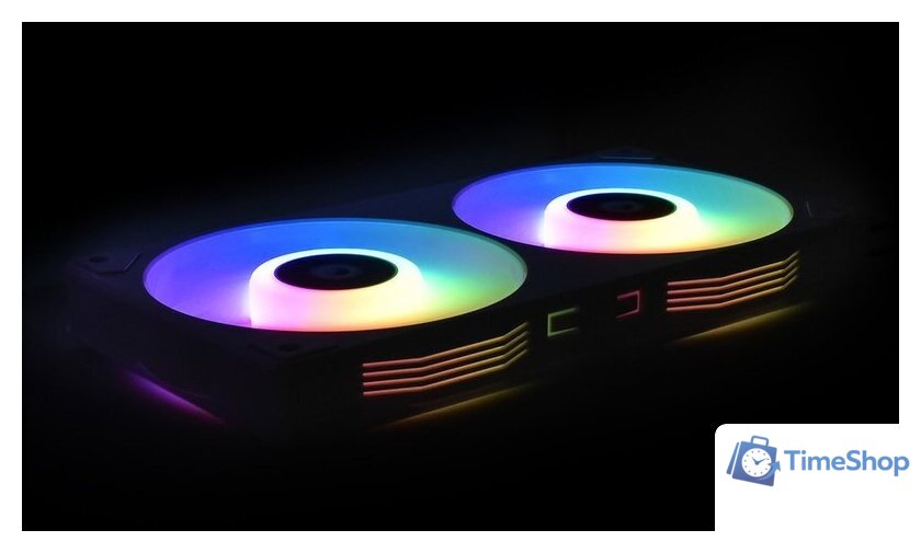 Комплект вентиляторов для корпуса ID-Cooling IceFan 240 ARGB Snow - Изображение №5 — Интернет-магазин Time-Shop