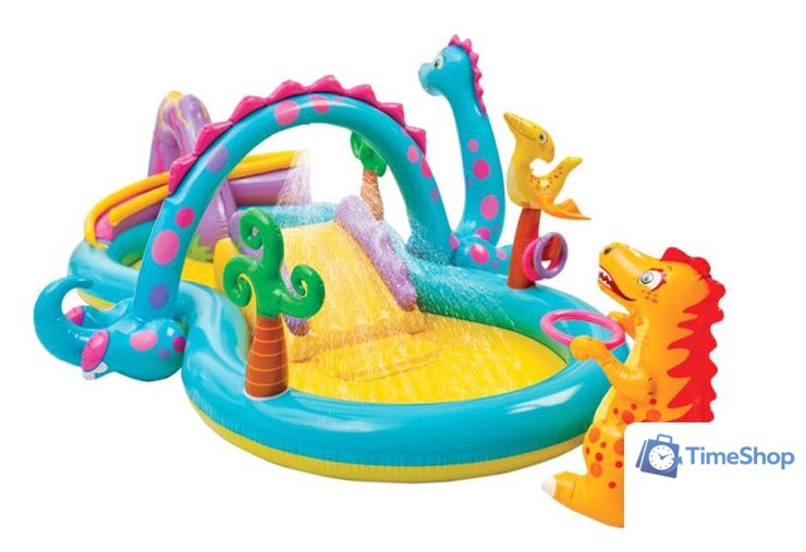 Игровой центр  Intex игровой центр Dinoland (57135) - Изображение №1 — Интернет-магазин Time-Shop