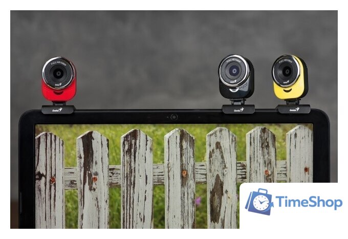 Веб-камера Genius QCam 6000 (черный) - Изображение №6 — Интернет-магазин Time-Shop