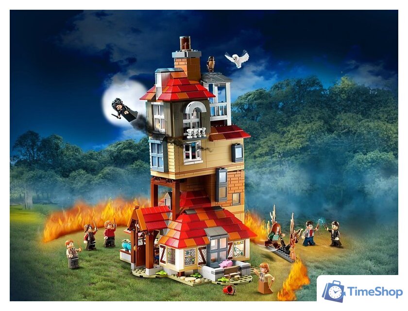 Конструктор LEGO Harry Potter 75980 Нападение на Нору - Изображение №21 — Интернет-магазин Time-Shop