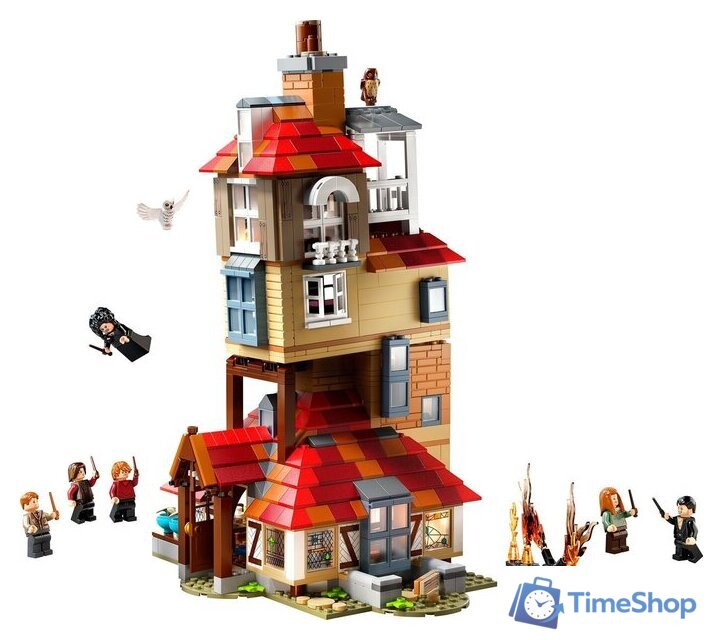 Конструктор LEGO Harry Potter 75980 Нападение на Нору - Изображение №4 — Интернет-магазин Time-Shop