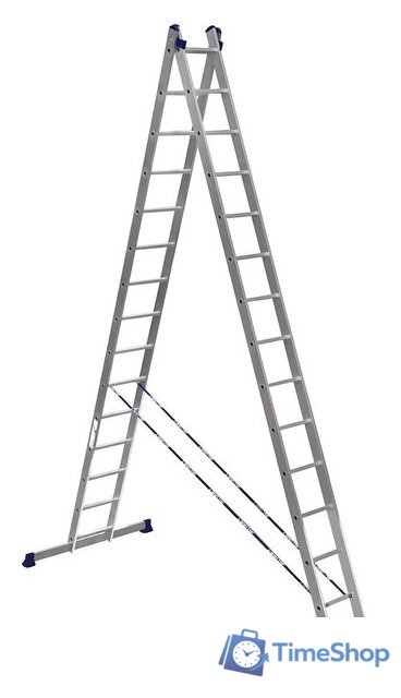 Лестница-трансформер Алюмет HS2 6215 (2x15 ступеней) - Изображение №1 — Интернет-магазин Time-Shop