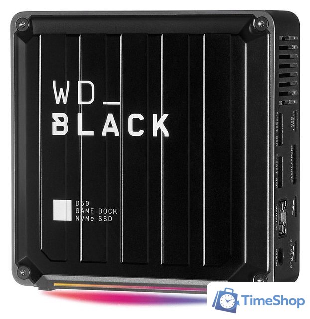 Внешний накопитель WD Black D50 Game Dock NVMe 1TB WDBA3U0010BBK - Изображение №2 — Интернет-магазин Time-Shop