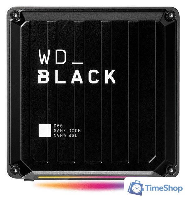 Внешний накопитель WD Black D50 Game Dock NVMe 1TB WDBA3U0010BBK - Изображение №1 — Интернет-магазин Time-Shop