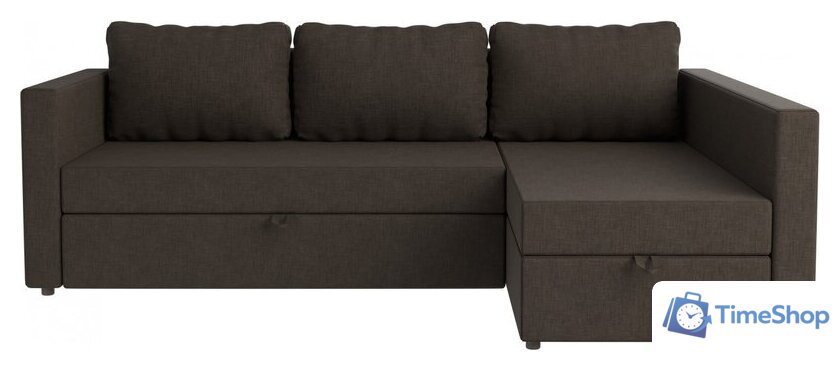Угловой диван Mio Tesoro Тилаус длинный подлокотник (Brown) - Изображение №2 — Интернет-магазин Time-Shop