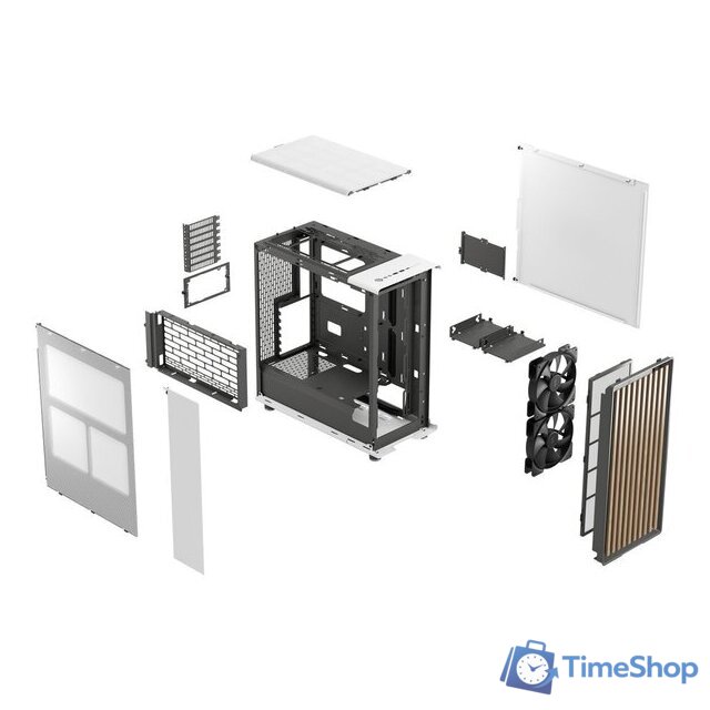 Корпус Fractal Design North Chalk White FD-C-NOR1C-03 - Изображение №7 — Интернет-магазин Time-Shop