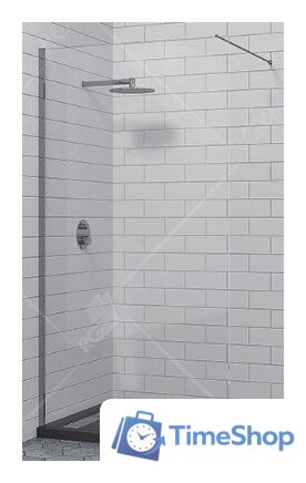 Душевая стенка RGW WA-010 351001013-11 130 (хром/прозрачное стекло) - Изображение №2 — Интернет-магазин Time-Shop