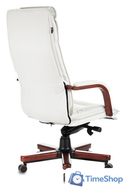 Офисное кресло Бюрократ T-9927WALNUT (слоновая кость) - Изображение №4 — Интернет-магазин Time-Shop
