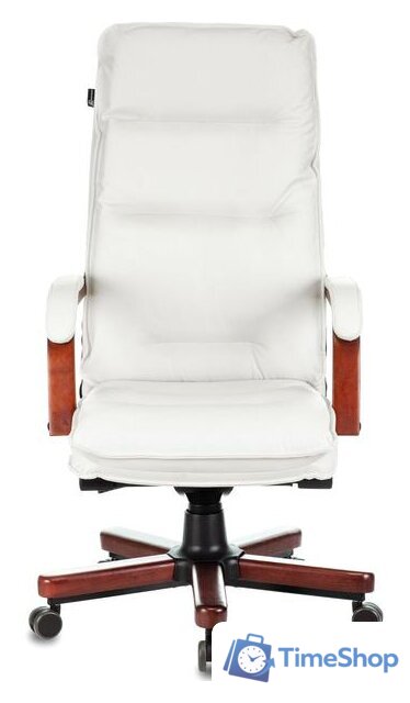 Офисное кресло Бюрократ T-9927WALNUT (слоновая кость) - Изображение №2 — Интернет-магазин Time-Shop