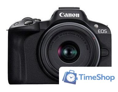 Беззеркальный фотоаппарат Canon EOS R50 Body (черный) - Изображение №2 — Интернет-магазин Time-Shop