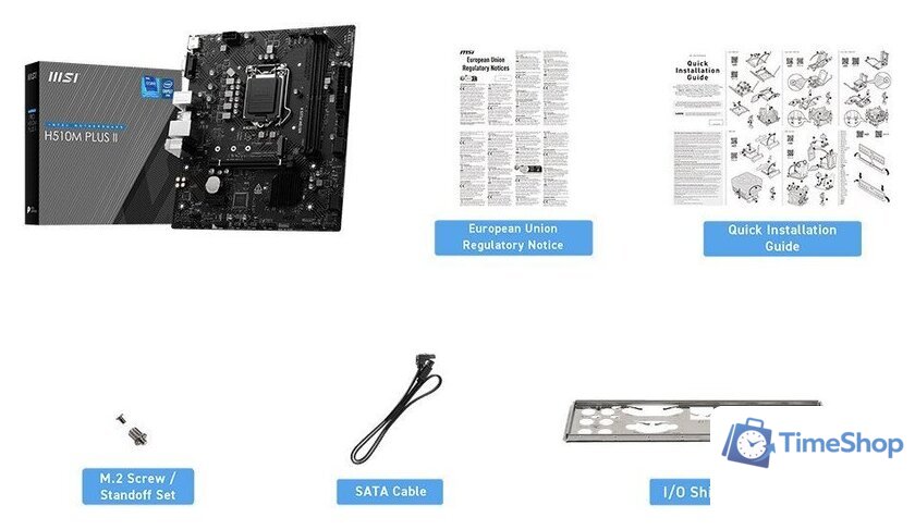 Материнская плата MSI H510M Plus II - Изображение №6 — Интернет-магазин Time-Shop