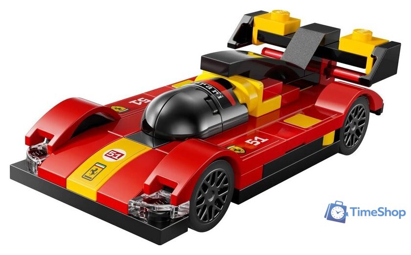 Конструктор LEGO Speed Champions 30709 Ferrari 499P Hypercar - Изображение №2 — Интернет-магазин Time-Shop