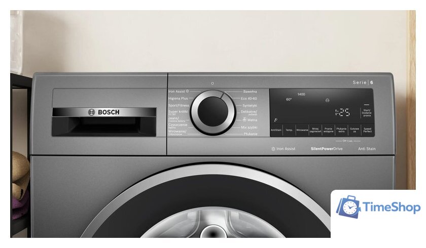 Стиральная машина Bosch Serie 6 WGG244ZCPL - Изображение №2 — Интернет-магазин Time-Shop