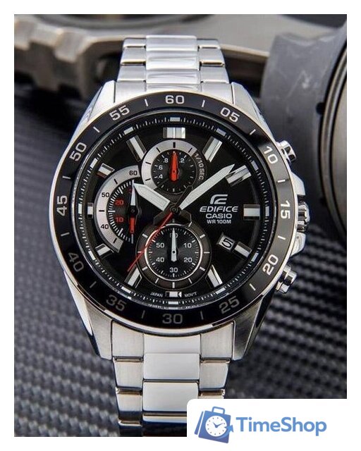 Наручные часы Casio Edifice EFV-550D-1A - Изображение №2 — Интернет-магазин Time-Shop