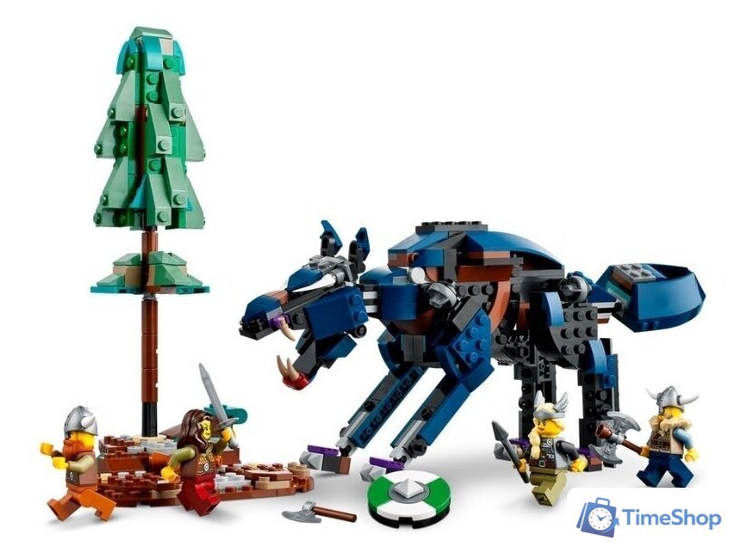 Конструктор LEGO Creator 31132 Корабль викингов и Змей Мидгарда - Изображение №4 — Интернет-магазин Time-Shop
