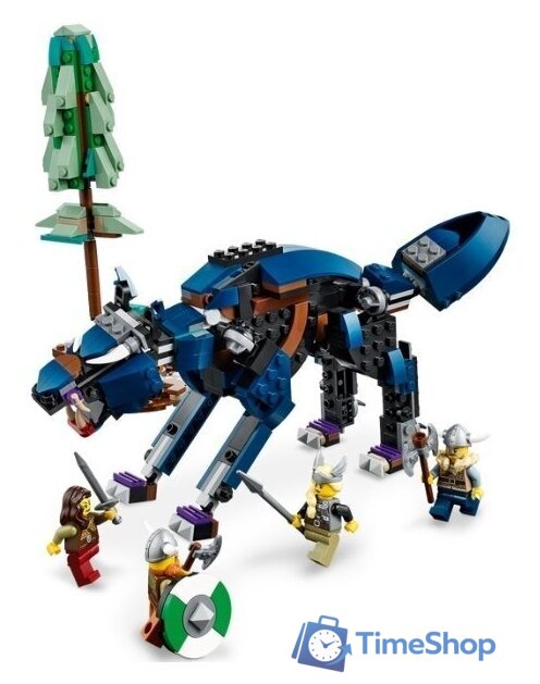 Конструктор LEGO Creator 31132 Корабль викингов и Змей Мидгарда - Изображение №3 — Интернет-магазин Time-Shop
